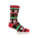 Mens Lite Christmas Socks - Ho Ho Ho