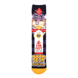 Mens Lite Fun Feet Novelty Thermal Socks - Beer Monster