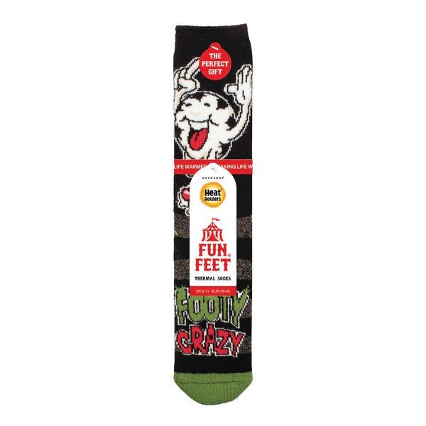 Mens Lite Fun Feet Novelty Thermal Socks - Footy Crazy