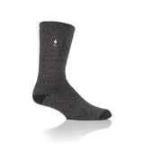 Mens Lite Twist Socks - Charcoal & Grey