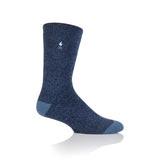 Mens Lite Twist Socks - Denim & Navy