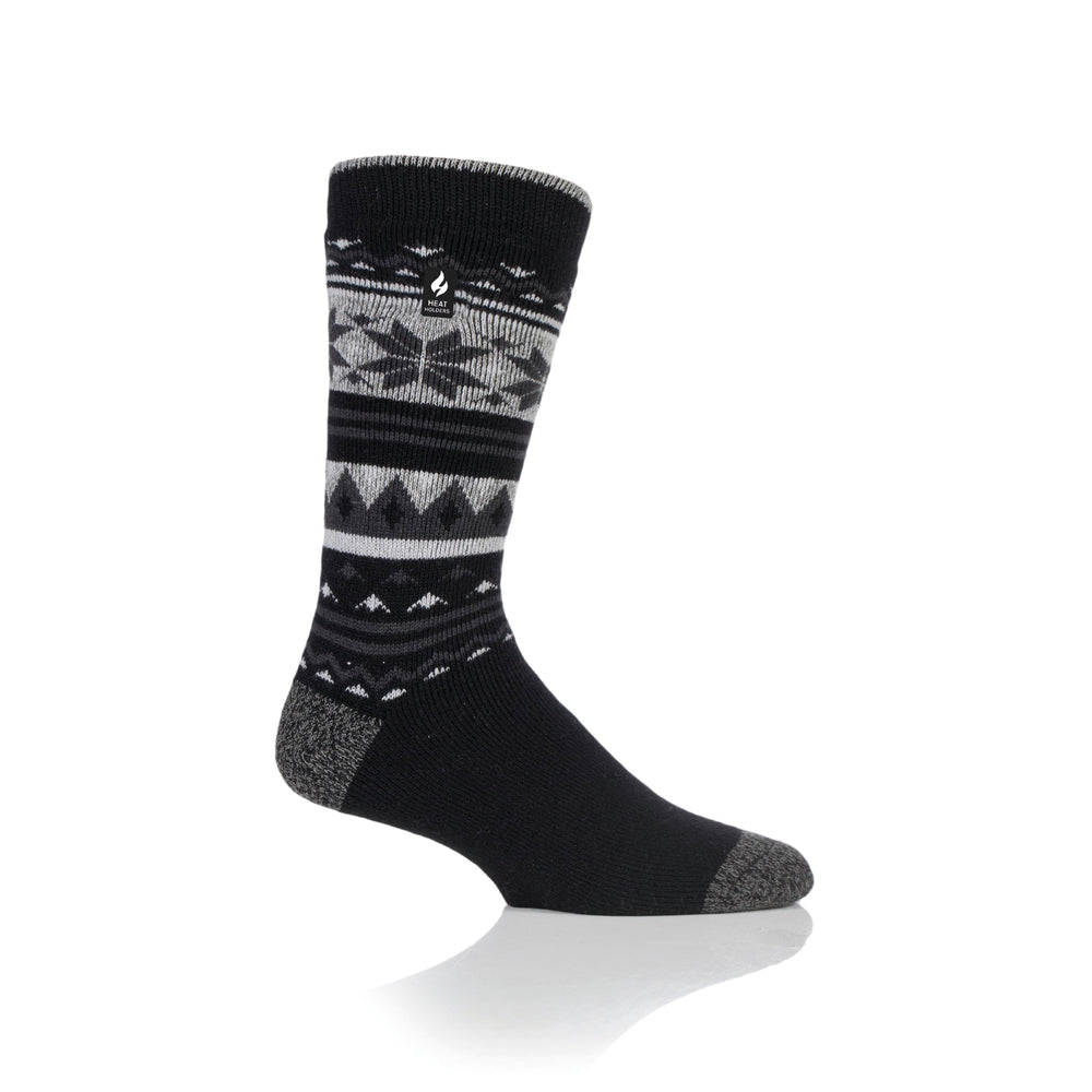 Mens Lite Fairisle Socks - Crowcroft