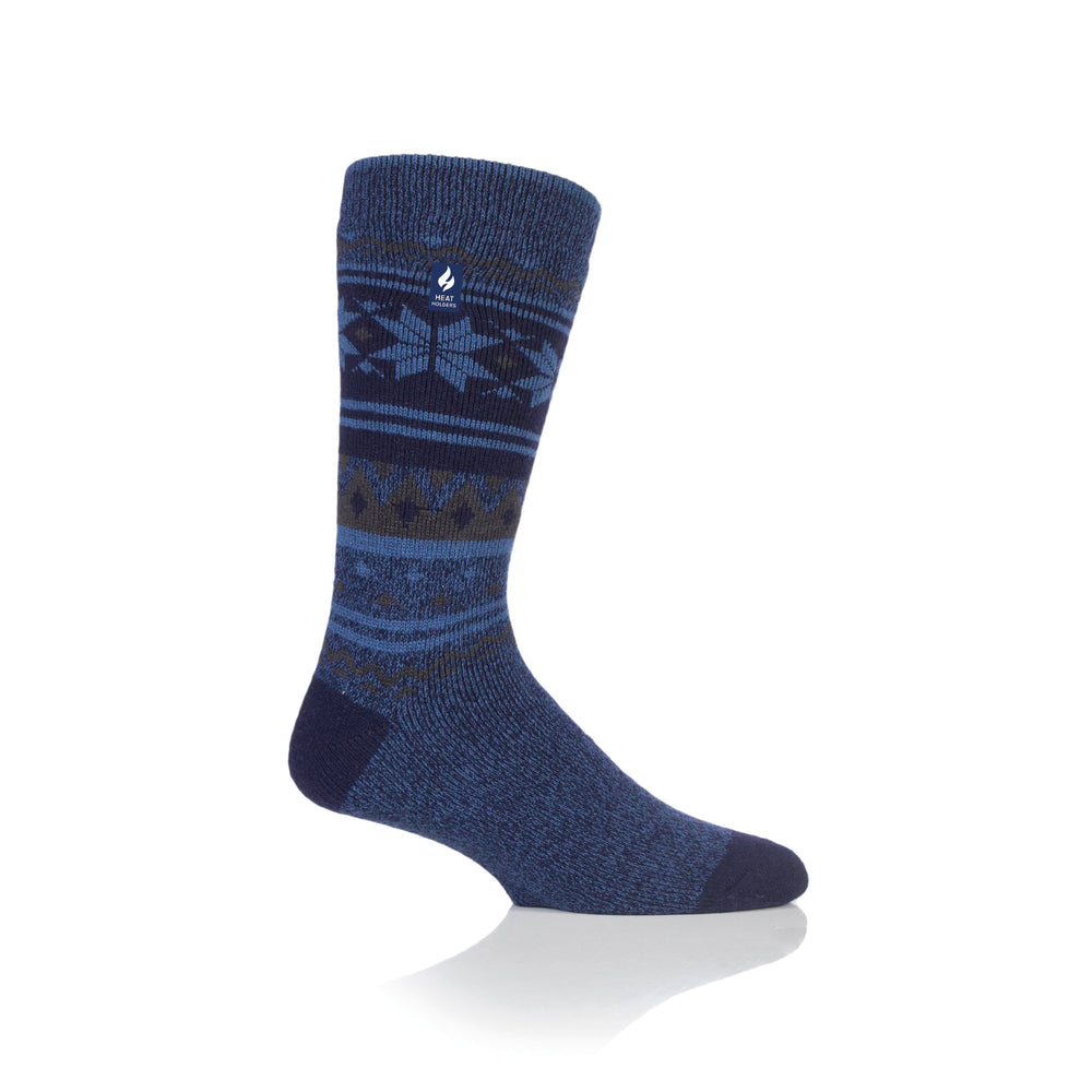 Mens Lite Fairisle Socks - Halkyn