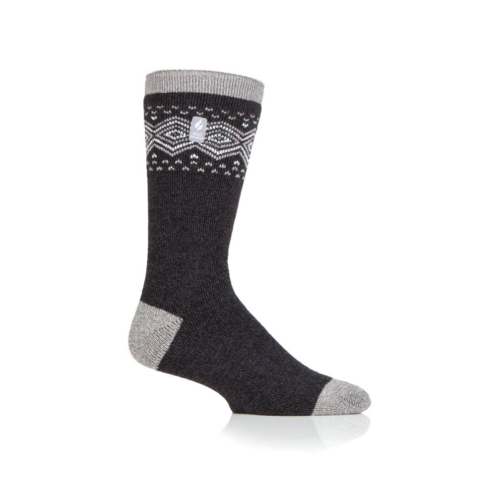 Mens Lite Vancouver Nordic Socks - Charcoal