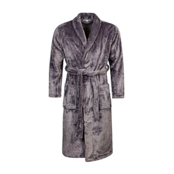 Mens Thermal Dressing Gown - Black Heat Holders Mens Thermal Dressing Gown - Black Heat Holders