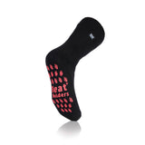 Mens Original Bigfoot Slipper Socks - Black & Red