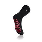 Mens Original Thermal Slipper Socks - Black & Red