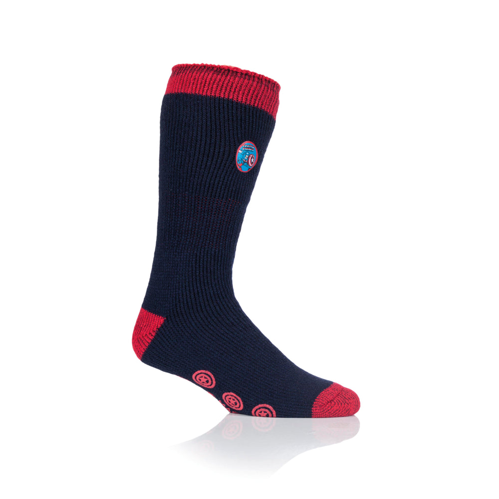 Mens Original Character Slipper Socks - Captain America