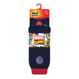 Mens Original Character Slipper Socks - Captain America