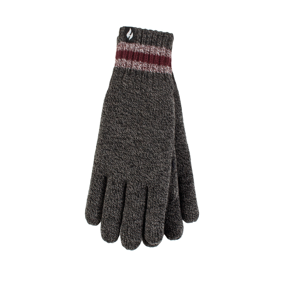 Mens Cedar Thermal Gloves - Charcoal