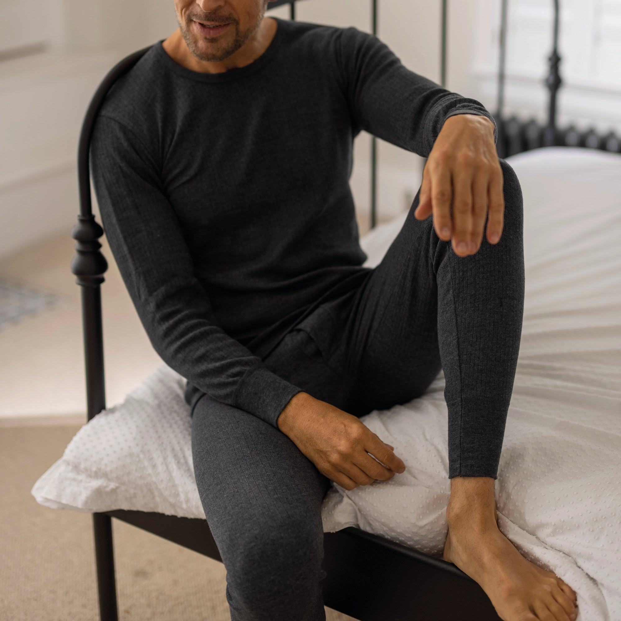 Mens thermal tights with feet hotsell