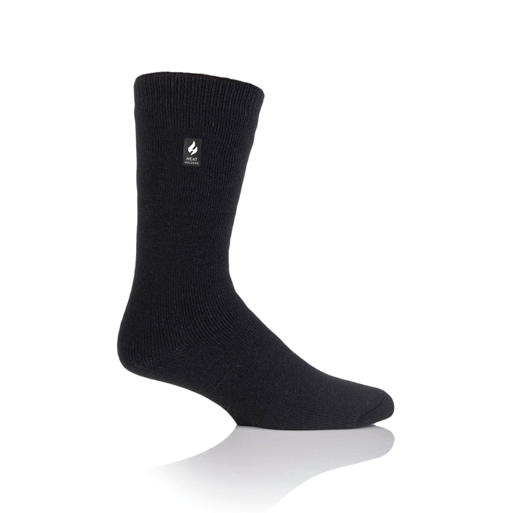 Mens Bigfoot Ultra Lite Plain Socks - Black