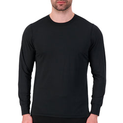 Mens Performance Long Sleeve T-Shirt - Black