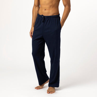 Mens Thermal Lounge Pants - Navy