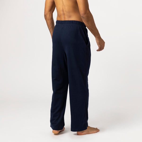 Mens Thermal Lounge Pants - Navy