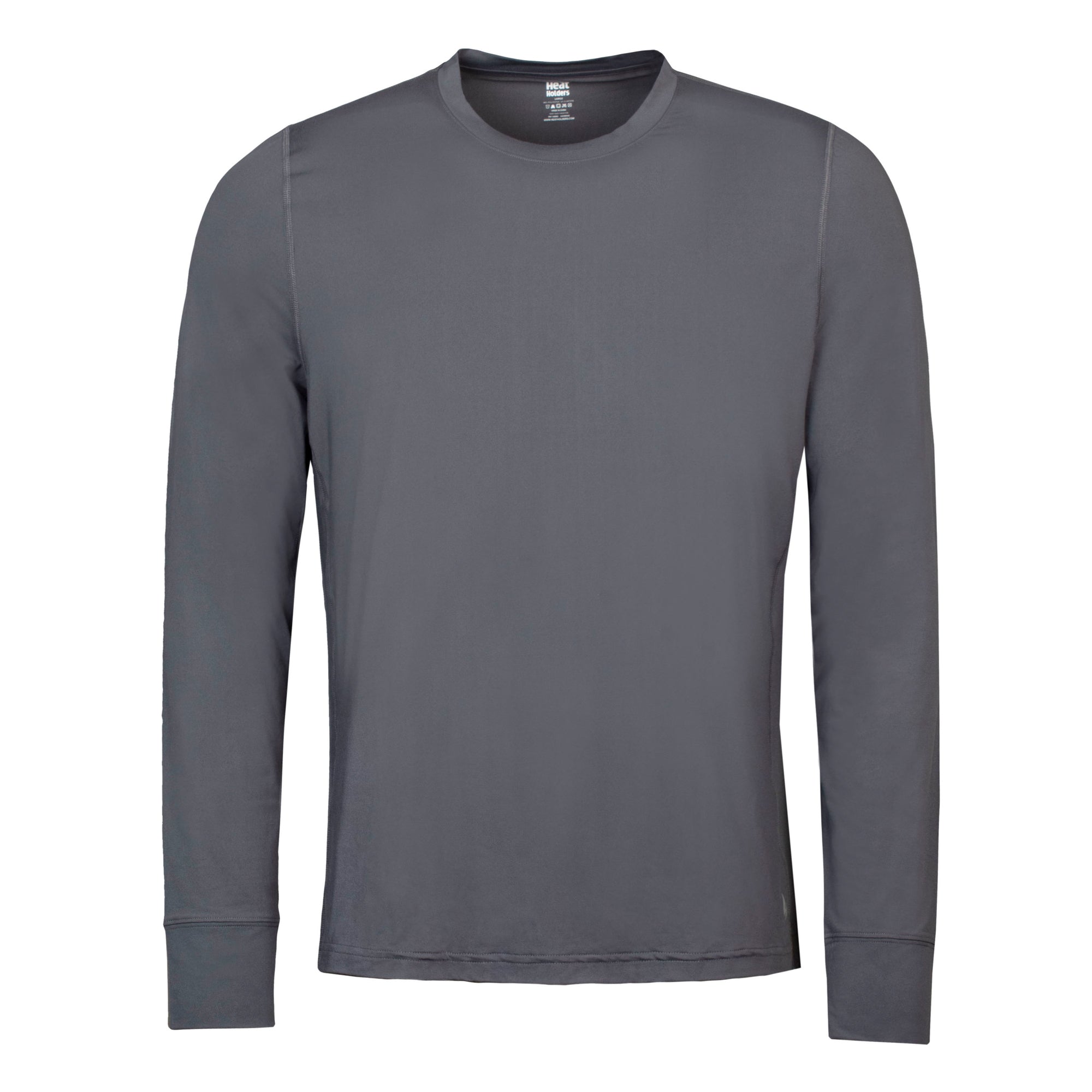 Mens Performance Long Sleeve T Shirt Iron Grey