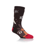 Mens Dual Layer Christmas Socks - Rudolph