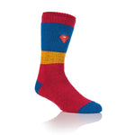 Mens Original Character Slipper Socks - Superman