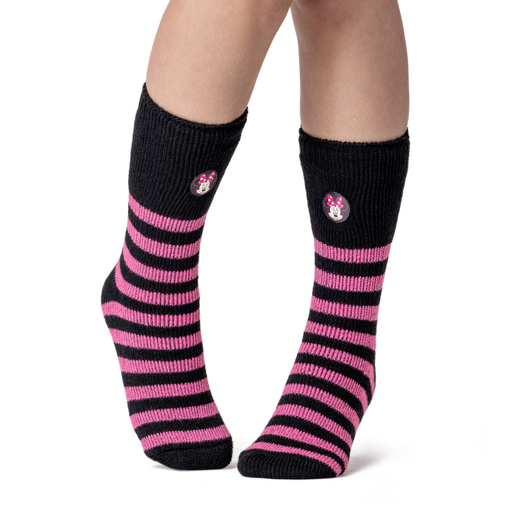 Ladies Original Slipper Socks - Minnie Mouse