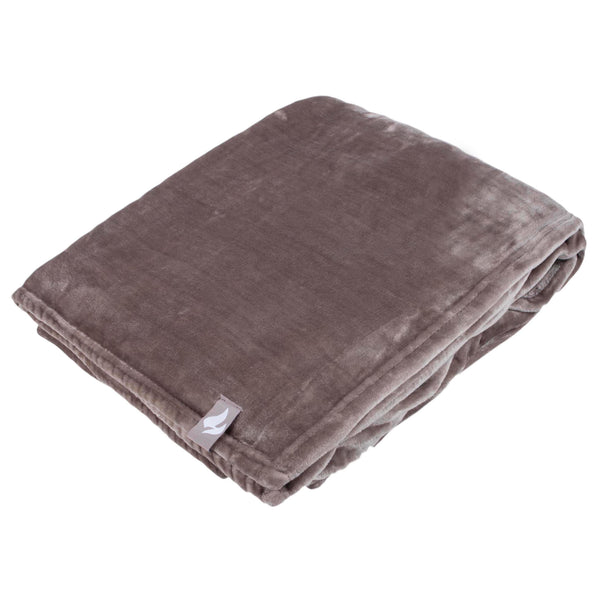 Giant Luxury Fleece Thermal Blanket/Throw 270cm x 240cm - Moon Rock