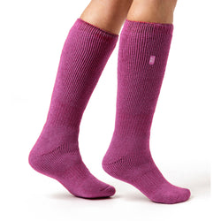 Ladies Original Long Leg Socks - Muted Pink