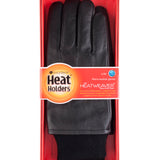 Mens Leather Gloves - Black