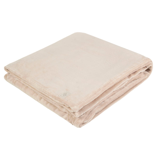 Luxury Fleece Thermal Blanket/Throw 180cm x 200cm - Natural