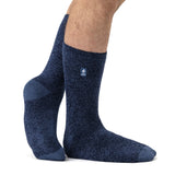 Mens Lite Twist Socks - Denim & Navy