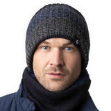 Mens Linden Beanie Hat - Navy