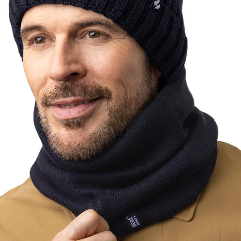 Mens Stockley Thermal Neck Warmer - Navy