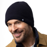 Mens Rowan Beanie Hat - Navy