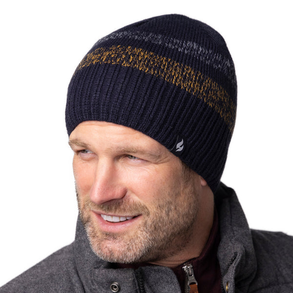 Mens Tromso Beanie Hat - Navy