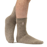 Mens Original Nevis Twist Socks - Oatmeal