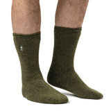 Mens Original Nevis Twist Socks - Pine Needle & Dill