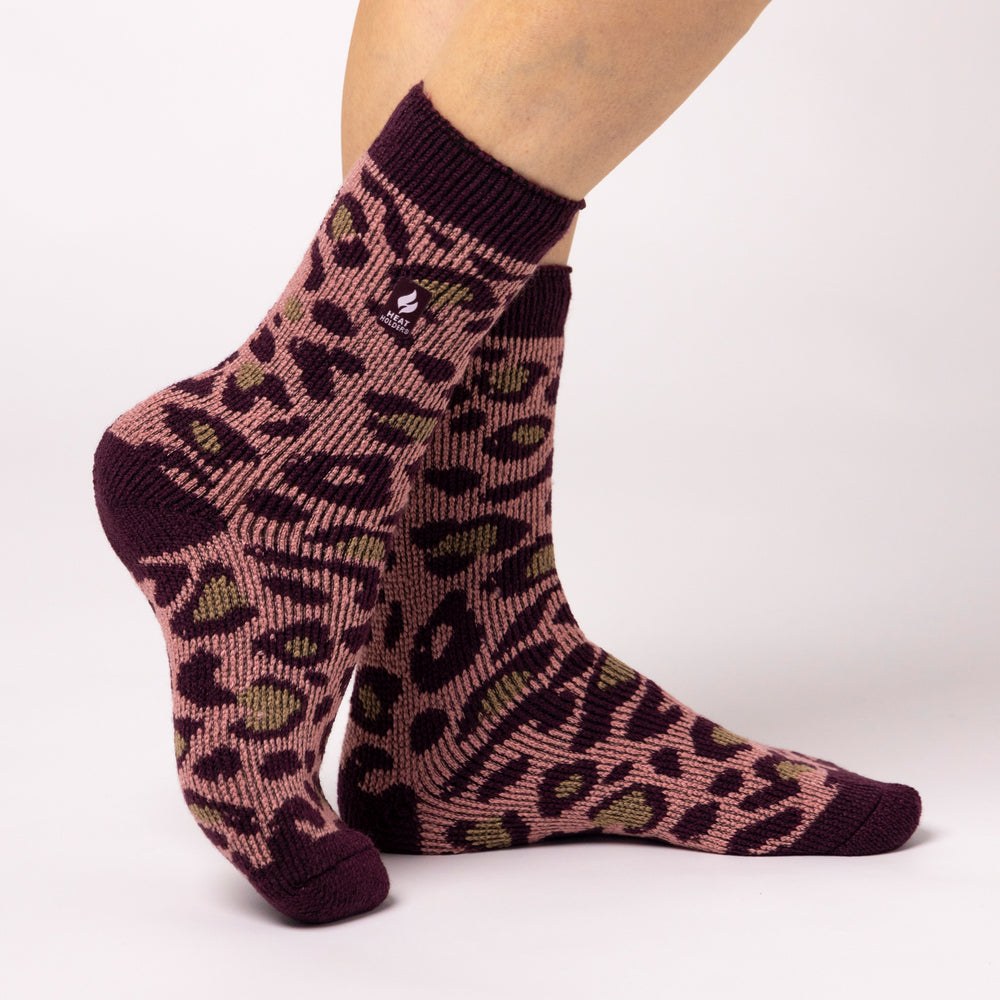 Ladies Original Jacquard Socks - Animal Print