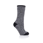 Ladies Original Primrose Twist Socks - Black & Grey