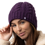 Ladies Original Thermal Hat - Purple Solid