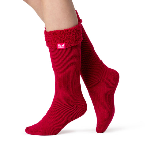 Ladies Original Wellington Boot Socks - Red