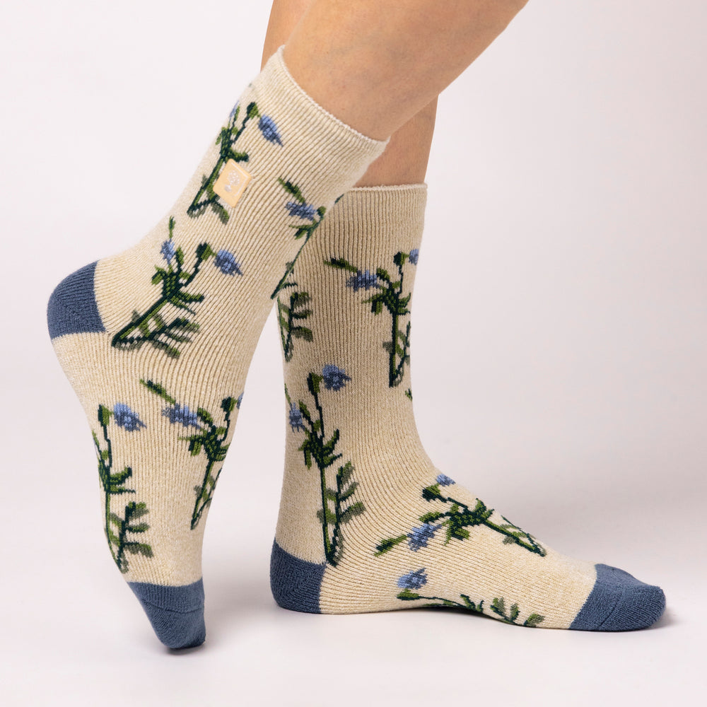 Ladies RHS Lite Socks - Foliage Oat