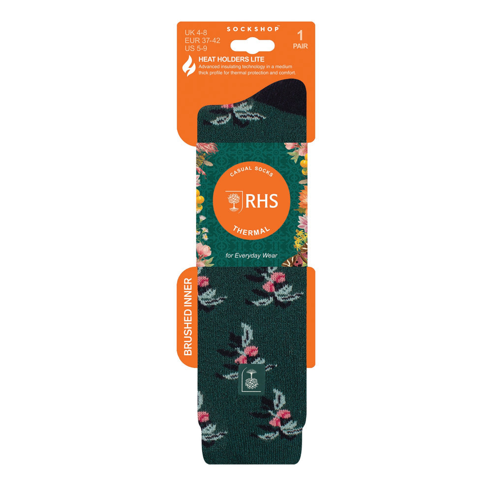 Ladies RHS Lite Wellington Boot Socks - Fruit Teal