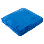 Luxury Fleece Thermal Blanket/Throw 180cm x 200cm - Royal Blue