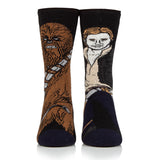 Kids Lite Star Wars Socks - Chewie & Han Solo