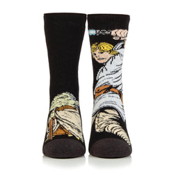 Kids Lite Star Wars Socks - Luke & Yoda