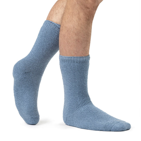 Mens Original Outdoors Merino Wool Blend Socks - Steel Blue