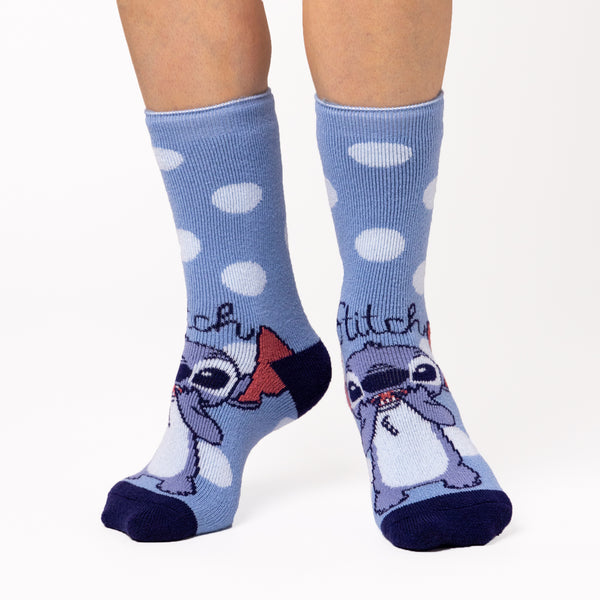 Ladies Lite Licensed Character Socks Disney's Stitch – Heat Holders