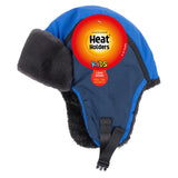 Kids Thermal Trapper Hat - Navy & Blue