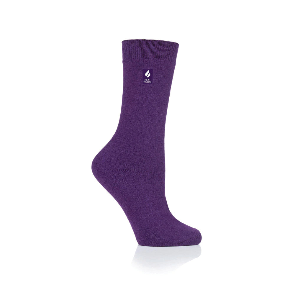 Ladies Ultra Lite Holly Socks - Purple