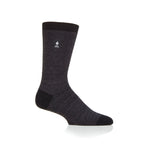 Mens Ultra Lite Budapest Heel & Toe Socks - Charcoal