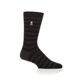 Mens Ultra Lite Orodover Stripe Socks - Black
