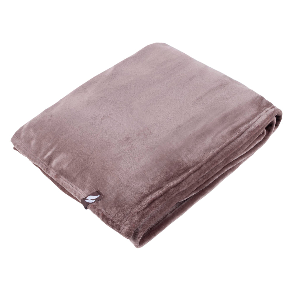 Giant Luxury Fleece Thermal Blanket/Throw 270cm x 240cm - Winter Fawn